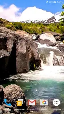 Waterfall Video Live Wallpaper android App screenshot 1