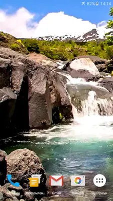 Waterfall Video Live Wallpaper android App screenshot 2