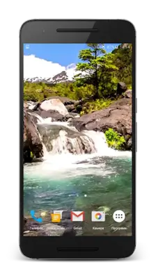 Waterfall Video Live Wallpaper android App screenshot 4