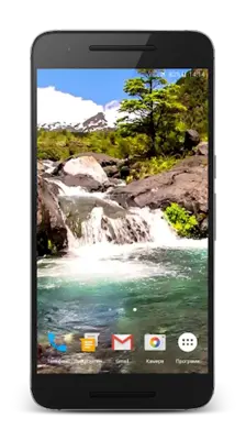 Waterfall Video Live Wallpaper android App screenshot 5